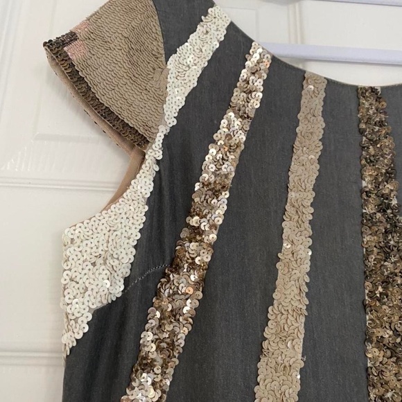 All Saints Aztec Dazzle sequin dress - Picture 3 of 4